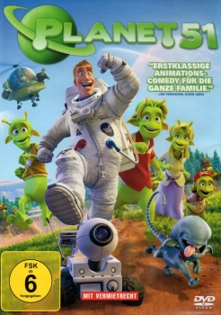 Planet 51 - Etwas seltsames landet auf ihrem Planeten ...WIR! - Einzel-DVD - Neu & OVP